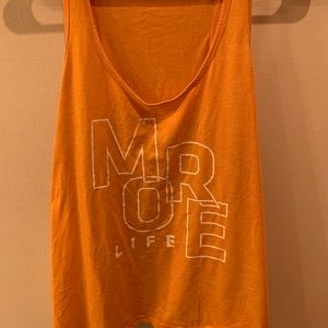 Orange More Life Orangetheory Tank Top